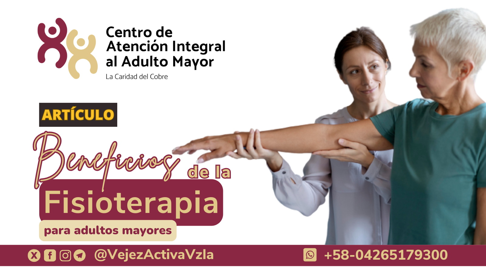 Beneficios de la Fisioterapia para Adultos Mayores - Vejez Activa